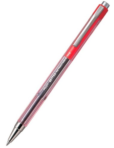 Boligrafo Pilot BP-145 F Retractable c/Rojo