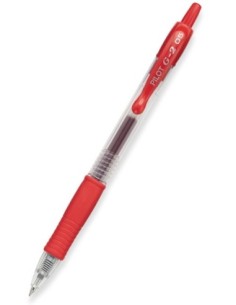 Boligrafo Pilot G-2  0.5  Punta Fina c/Rojo