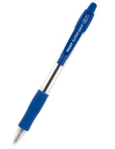 Boligrafo Pilot Super Grip 0.7 F c/Azul
