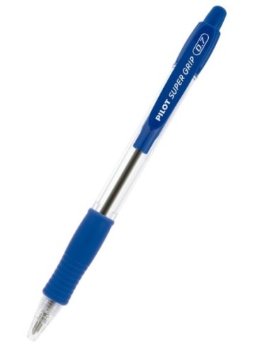 Boligrafo Pilot Super Grip 0.7 F c/Azul
