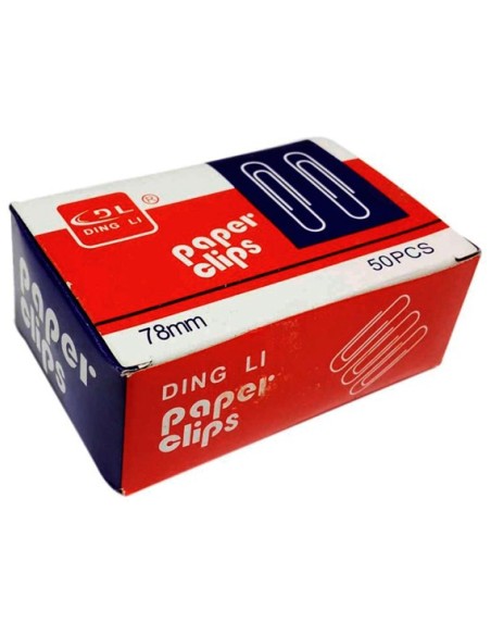 Clips Paper Clips 78mm. Grande