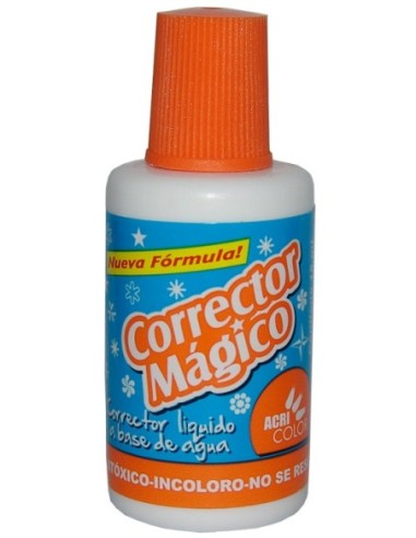 Corrector Liquido en Brocha Magico Acricolor 18ml.