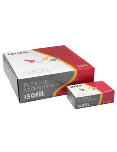 Alfileres para Planos Isofit (100 pcs.) de Colores