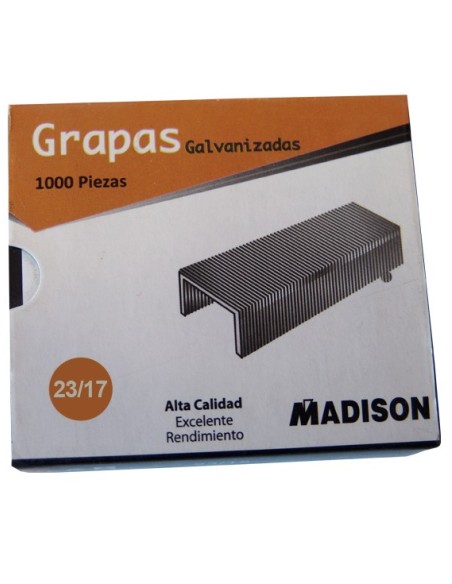Grapas Madison 23/17 (1000unid.)