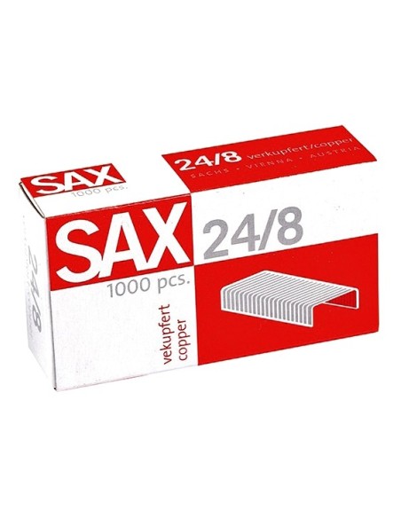 Grapas SAX 24/8 (1000unid.)