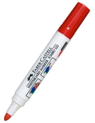 Marcador para Pizarra Faber Castell Winner 123 Rojo