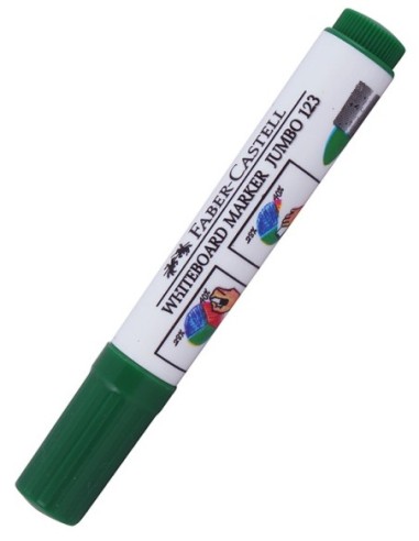 Marcador para Pizarra Faber Castell Winner 123 Verde