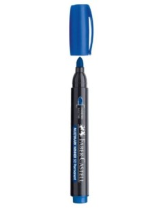 Marcador Permanente Faber Castell 52 Color Azul