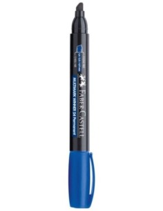 Marcador Permanente Faber Castell 54 c/Azul