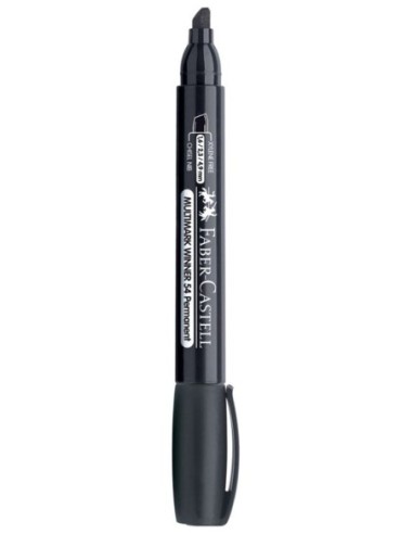 Marcador Permanente Faber Castell 54 c/Negro