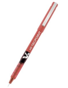 Micropen Pilot V5 Extra Fino Color Rojo