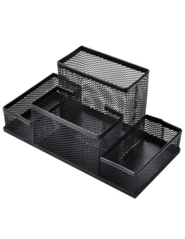 Organizador de Escritorio Metalico 4Div.