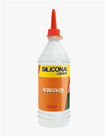 Pegamento Silicona Liquida Acricolor 250grs.