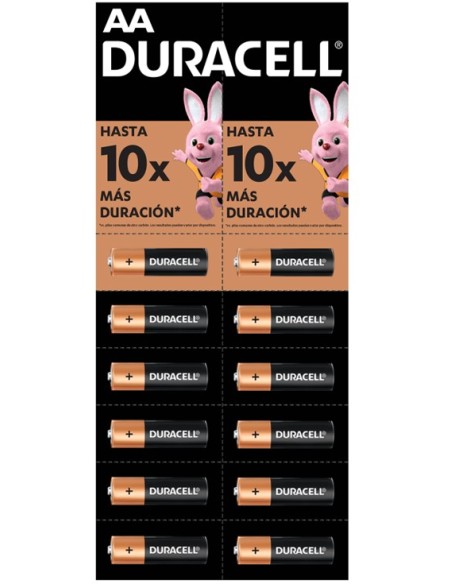 Pilas Duracell AA-1 Alkalinas