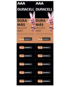 Pilas Duracell AAA-1 Alkalinas