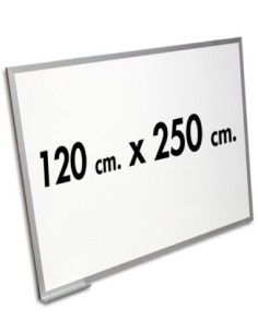 Pizarra Acrilica (120cm x 250cm) Marco/Aluminio