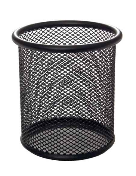 Porta Lapiz Malla Metalico Dingli c/Negro