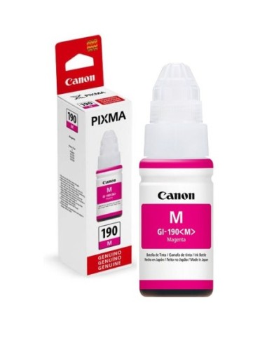 Recarga Canon GI-190 Magenta G1100/G2100/G3100/G3102/G4100/G4102 - 70ml