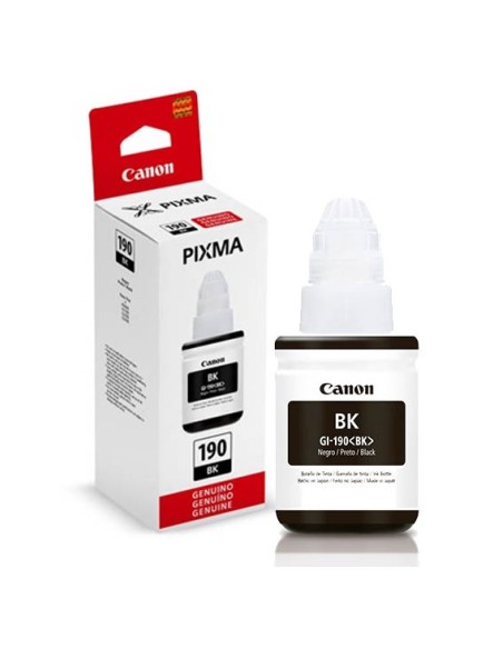 Recarga Canon GI-190 Negro G1100/G2100/G3100/G3102/G4100/G4102 - 70ml