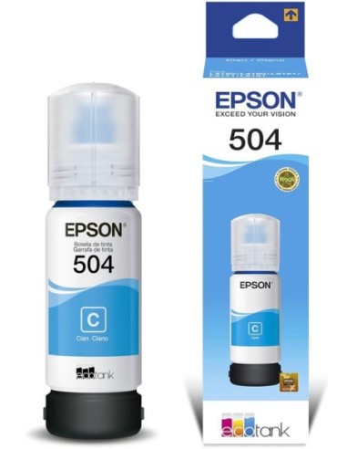 Recarga Epson T504C  L4150/L4160/L6161/L6171/L6191