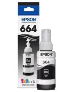 Recarga Epson T6641BK L110/L210/L350/L555 - 70ml