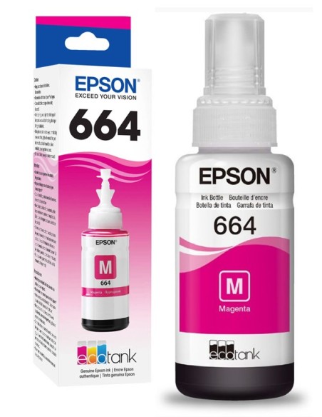 Recarga Epson T6643M L110/L210/L350/L555 - 70ml