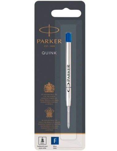 Repuesto Parker Ball Pen 0.5mm. Fino Azul