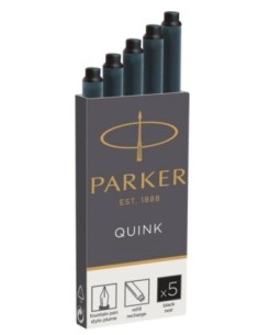 Repuesto Parker para Plumafuente Negro x  5unid.