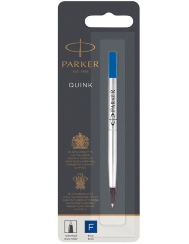 Repuesto Parker Roller Ball 0.5mm. Fino Color Azul