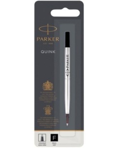 Repuesto Parker Roller Ball 0.5mm. Fino Color Negro