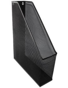 Revistero Malla Metalico Color Negro
