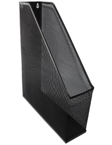 Revistero Malla Metalico Color Negro