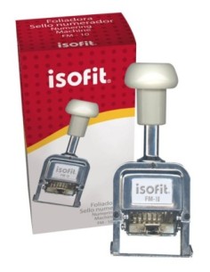 Sello Numerador Automatico Isofit FM - 10 digitos