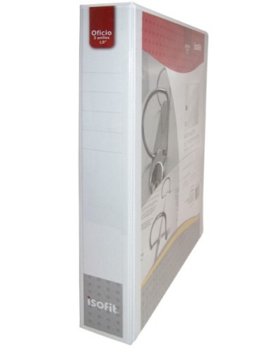 Binder Isofit Oficio 1 1/2" 2 Anill D Blanco