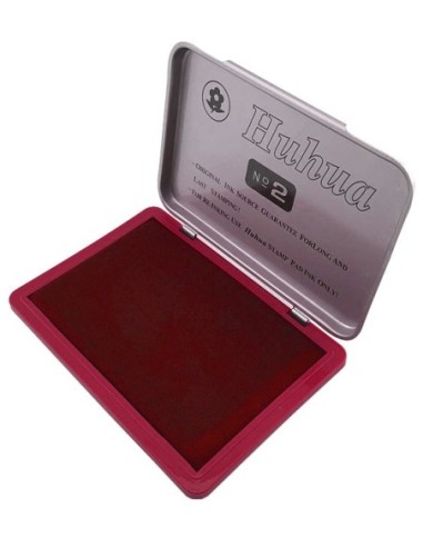 Tampo Huhua No. 2 Color Rojo (8cm x 12cm)
