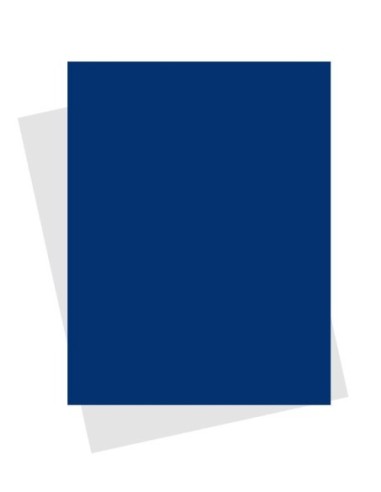 Tapa Plastica Tamaño Carta color Azul/Transparente