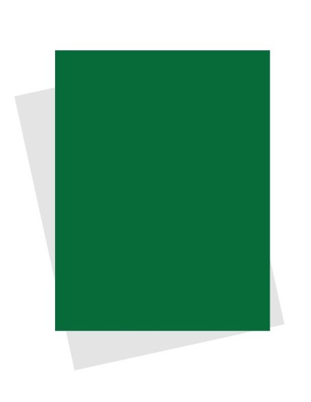 Tapa Plastica Tamaño Carta color verde/Transparente