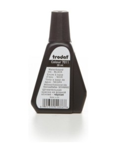 Tinta para Sello Trodat c/Negro 28ml.