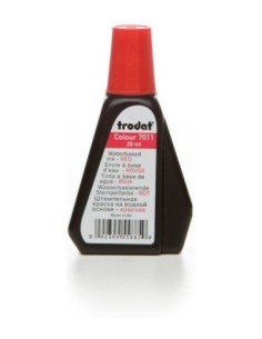 Tinta Para Sello Trodat c/Roja 28ml.