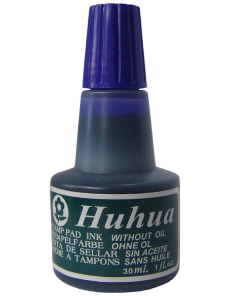 Tinta para Tampo Huhua c/Azul 30ml.