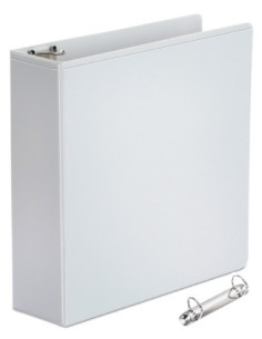 Binder Tamaño Carta 3" 2 Anillas Blanco