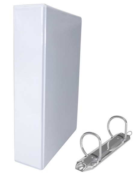 Binder Tamaño Oficio 3" 2 Anillas Blanco