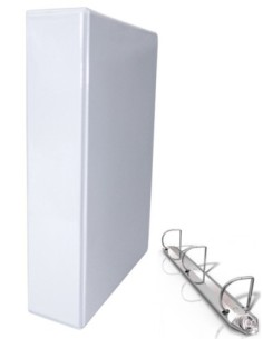 Binder Tamaño Oficio 3" 3 Anillas Blanco