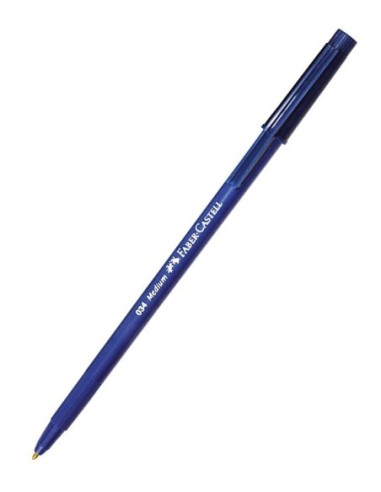 Boligrafo Faber Castell 034-M c/Azul