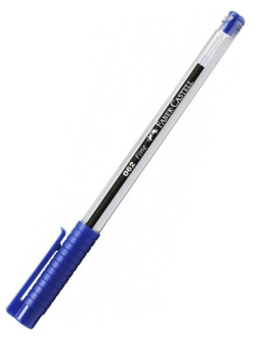 Boligrafo Faber Castell 062-F Color Azul
